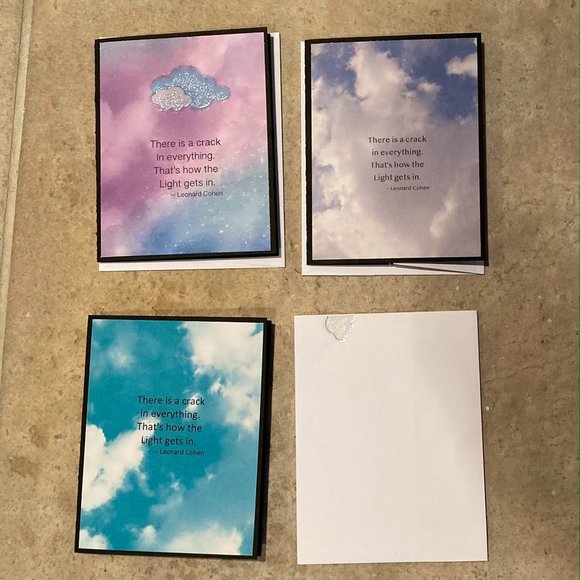 MZCARDART Handmade Other - REDUCED COPY - 3  Handmade GREETING CARDS